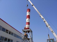 Изображение из альбома Изготовление и монтаж дымовых труб, газоходов, клапанов, компенсаторов и емкостей дизельного топлива.