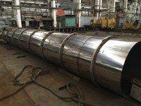 Изображение из альбома Изготовление пятиствольной дымовой трубы 80 метров