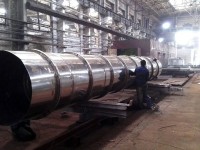 Изображение из альбома Изготовление пятиствольной дымовой трубы 80 метров