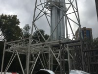 Изображение из альбома Изготовление пятиствольной дымовой трубы 80 метров