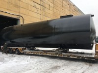 Изображение из альбома Производство двух резервуаров горизонтальных стальных подземных РГСП-100